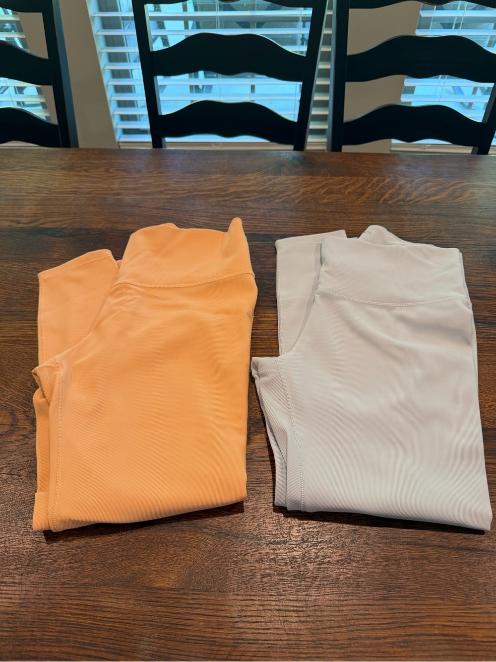 CALIA by Carrie Underwood Peach and Light Blue Active Leggings Duo